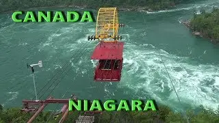 Niagara Falls Whirlpool Aero Cable Car Ride over Niagara gorge - U.S.A.&Canada ep28-Travel calatorii