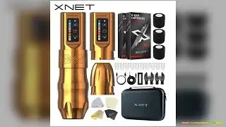 XNET EXO Colorful Wireless Tattoo Machine Kit Rotary Pen 2000mAh Battery Capacity Powerful