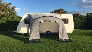 SunnCamp Swift Deluxe 325 caravan awning