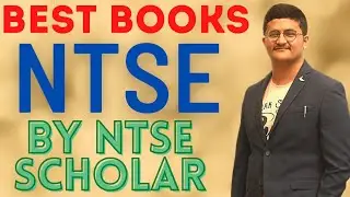 Best Books for NTSE by NTSE SCHOLAR | Subject wise | Best Strategy and Tips for NTSE |Shloak Vatsal