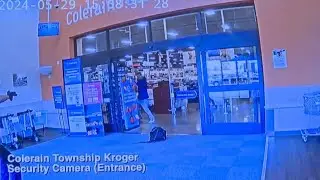 Dramatic new video shows last weeks shooting inside a Kroger grocery store in Ohio