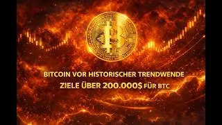 BITCOIN VOR HISTORISCHER TRENDWENDE !!! ZIELE &Uuml;BER 200.000$ F&Uuml;R BTC !!!