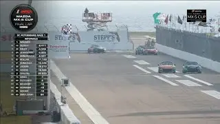 Mazda MX-5 Cup 2023. Race 1 Streets of St. Petersburg. Battle For Win Photo Finish