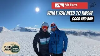 Skiing at Mt Hutt - Ski resort review. 
