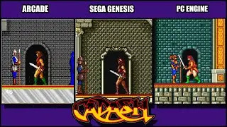 Cadash (Arcade VS Sega Genesis VS PC Engine)Side by side comparison