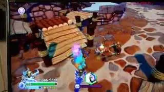 Skylander Trap Team - Go to Mystic Mill, Tread Head Soul Gem, Rocket Boost unlocked!