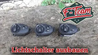 Lichtschalter ausbauen | Dimmung nachrüsten | Ford Focus MK1 | Anleitung / Tutorial | the F - Team