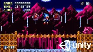 Unity Engine 2D Sonic Physics Framework Progress Update #5
