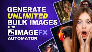 Create Unlimited AI Images FAST with Google Labs ImageFX ( ImageFX Automator Tutorial )