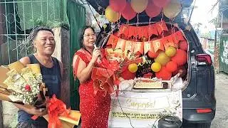 60th birthday surprise for Maam Rosemarie and Advance 60th birthday for Sir Bernardo💙🎂💕🎂