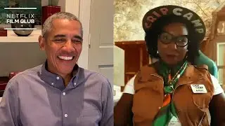President Obama Joins Crip Camp: The Virtual Experience! | Netflix | Audio Description
