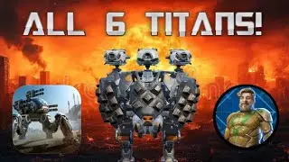 NEW ROOK KILLS ALL 6 TITANS! VEYRON/EVORA GAMEPLAY! (War Robots)