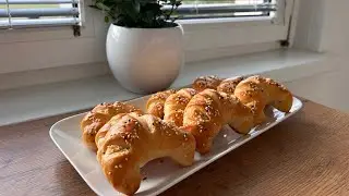 Şeritli Peynirli Pogaça 😋