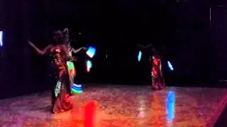 Nataly Dance India | LED Poi | Group Dance