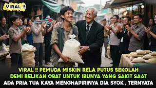 VIRAL !! PEMUDA INI RELA PUTUS SEKOLAH DEMI OBAT IBUNYA , SETELAHNYA JUSTRU BEGINI