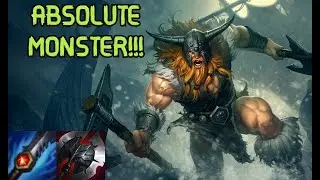 Olaf Is A BEAST!! Olaf Jungle Season 10 Gameplay - League of Legends