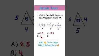 which one will replace the question mark ?? | Do you know the answer ?? #reasoning #math #puzzle