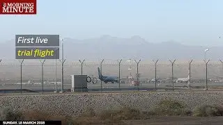 First live trial flight
