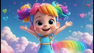 Colors of the Magic Rainbow 🌈 | Fun Learning Song for Kids | Magical Nursery Rhyme