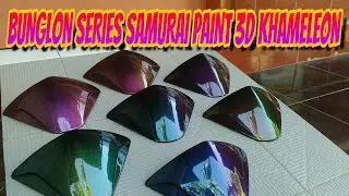 WARNA BUNGLON  SAMURAI PAINT 3D KHAMELEON !!!