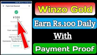 Winzo Gold - 2020 | New Gaming Earning App | Winzo Gold New Game Unlimited Tricks | Earning Info