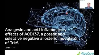 Analgesic and anti-inflammatory effect of ACD137, a negative allosteric modulator of TrkA.