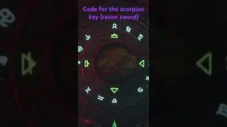 RAVEN VOID SWORD scorpion key code - Citadelle Des morts ( call of duty black ops 6 Zombies ) EASY