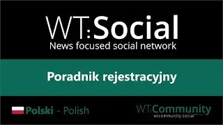 WT:Social - Poradnik rejestracyjny