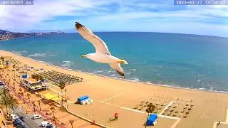 WEBCAM PLAYA de Fuengirola  🇪🇸 Málaga - Costa del Sol - Andalucía - SPAIN 27-03-2023