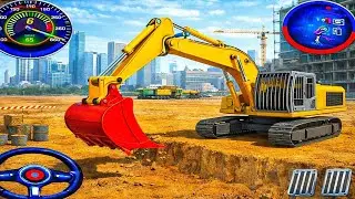 Jcb Extreme Construction Machines Simulator 2026 🚜 Excavator Road Work | Android Gameplay