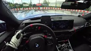 Drift Party on wet surface - BMW M2 @ Raincho Academy