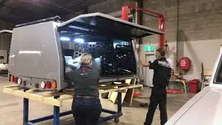'Max' The 79 Series Landcruiser's Trig Point Canopy Touches Down