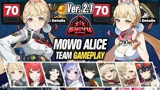 F2P ALICE SHOWCASE!! M0W0 Alice with Different Anomaly Teams | Zenless Zone Zero 2.1