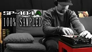Making a 100% Sampled Beat from One Source on the SP-404A