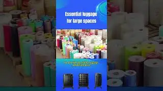 Essential luggage for large spaces