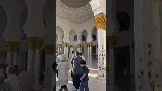 SHEIKH ZAYED GRAND MASJID AT ABU DHABI 