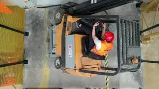 SIMULATORE DI RIBALTAMENTO DEL CARRELLO ELEVATORE - PARALLELO 45 ROVIGO