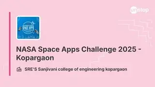 NASA Space Apps Challenge 2025 में Most Inspirational Award🤔 | Current Affairs | Ssc | NTPC | DDA |