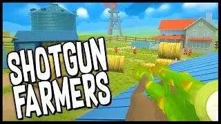 Shotgun Farmers - NEW FPS - Plant, Grow & Harvest To Victory! - Shotgun Farmers Gameplay