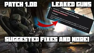 CoD MW patch 1.08 overview. 725 nerf. M4 nerf. FAL Buff. [Leaked new guns!]
