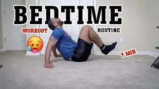 7 MINUTE BEDTIME ABS WORKOUT ROUTINE *BURN FAT OVERNIGHT*