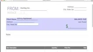 How to Write a Simple Receipt Form | PDF | Word