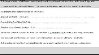 Limitations  of HSAB Principle by Dr. Uttra Chandrawat