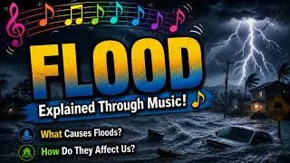 All About Flood 🌧️🌊 | Explained Through Rap 🚀 | Educational Science Song