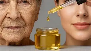 Natural collagen! Wrinkles gone at 65! Golden wrinkle oil