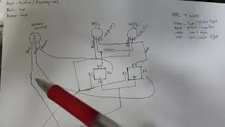 How to install mini driving lights with two relays on Cb 650r I easy tutorial