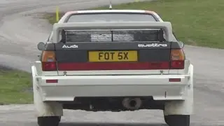 Audi Quattro Gr.4 Turbo 'Wastegate Flutter' *Pure Sound* HD