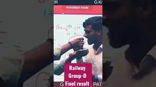 RAILWAY | GROUP-D | FINAL RESULT | SELECTION | LIFE CHANGING | NANDAN SIR #shorts #viral #trending
