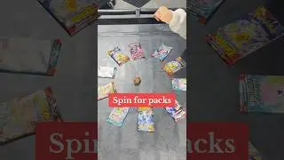 Spin for packs~ #pokemon #pokemoncards #fyp
