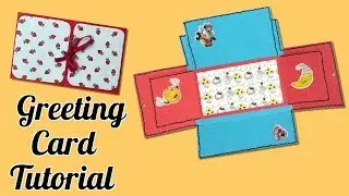 Easy Scrapbook Greeting Card Tutorial